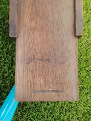 Estuche de madera antiguo