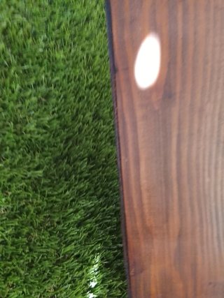 Estuche de madera antiguo