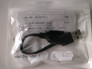 Cargador Cable Xiaomi Band 3