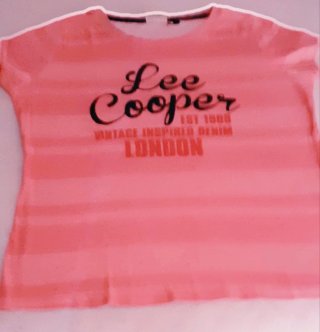 Camiseta Lee Cooper Rosa