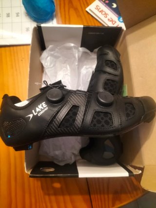 Zapatillas Ciclismo Lake CX242 Talla 44.5 Wide