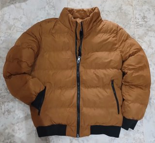Chaqueta Acolchada Marrón