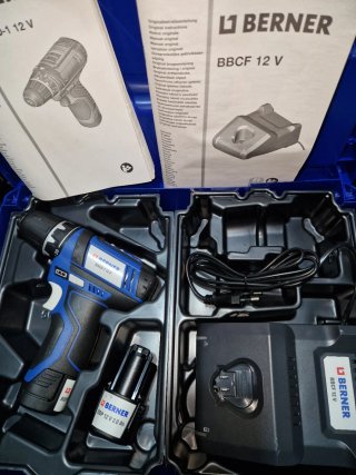 Taladro Atornillador Berner BBCF 12V