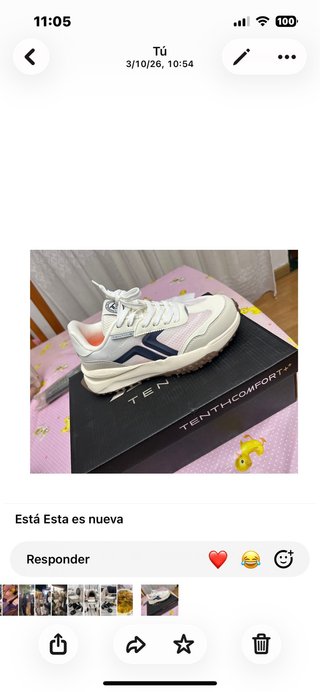 Deportivas Tenthcomfort Azul/Blanco