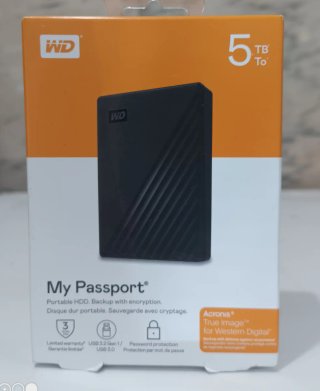 Disco Duro Externo WD 5TB My Passport