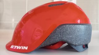 Casco de Bici para Niño Rojo