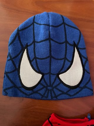 Gorro Spiderman azul