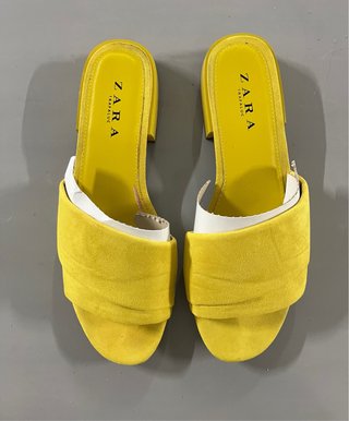 Sandalias Zara Amarillas