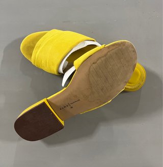 Sandalias Zara Amarillas