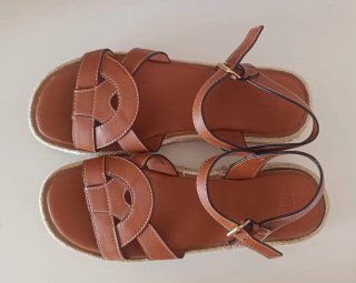 Sandalias Marrones Zara Talla 35