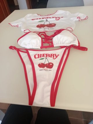 Bikini donna con crop top