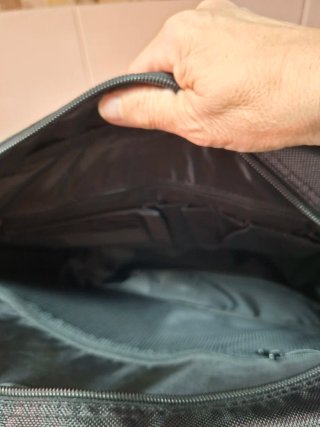 Bolsa para portátil negra y gris
