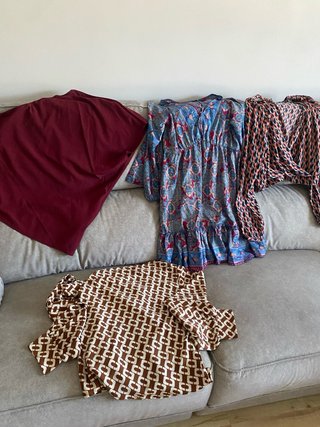 Lote 4 blusas/vestido mujer