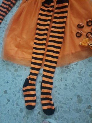 Disfraz Calabaza Halloween Niña Talla 5 años