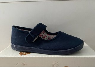Merceditas niña azul marino talla 30