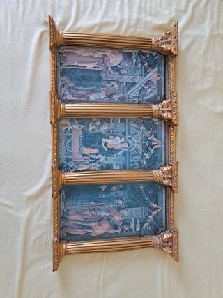 Tríptico Decorativo Retablo San Zenón