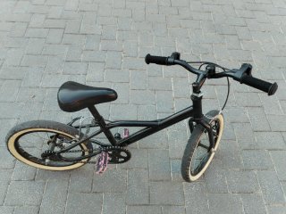 Bicicleta Infantil 16 Pulgadas Negra
