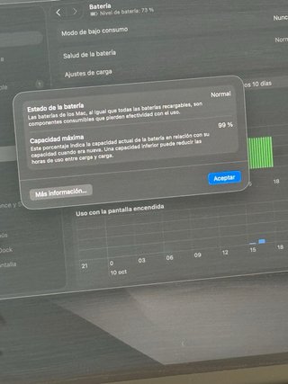 MacBook Air M2 Midnight 256GB | 99% batería