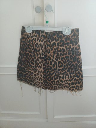Minifalda Animal Print Talla XS