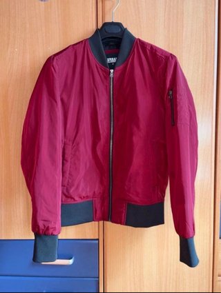 Chaqueta Bomber Urban Classics Roja