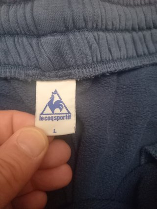 Pantalón chándal Le Coq Sportif color azul talla L