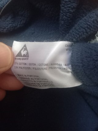 Pantalón chándal Le Coq Sportif color azul talla L