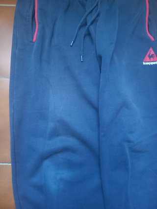Pantalón chándal Le Coq Sportif color azul talla L