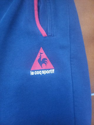 Pantalón chándal Le Coq Sportif color azul talla L