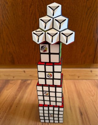 Pack 5 Cubos Rubik Marca Rubik