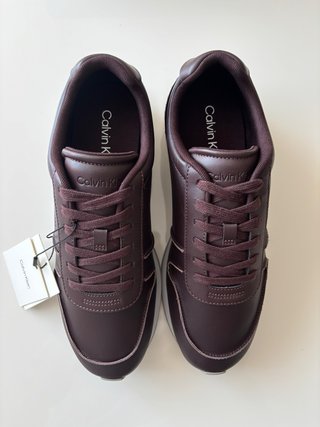 Zapatillas Calvin Klein Marrones Talla 43 nuevas