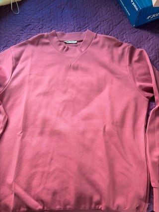 Sudadera Rosa Zara