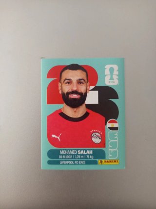 Cromo Salah Egipto Mundial 2026 Panini
