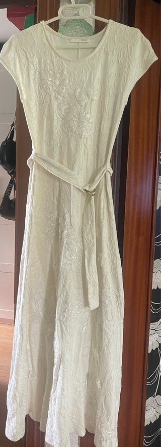 Vestido Novia Civil Blanco