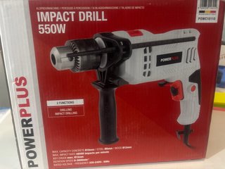 Taladro de Impacto Powerplus 550W