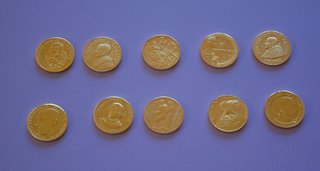 Réplicas de monedas conmemorativas