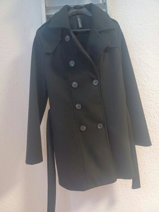 Abrigo negro t/L