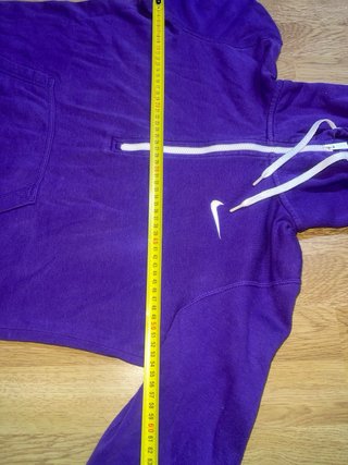 Sudadera Nike Media Cremallera Morada Talla L