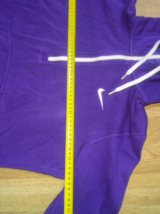 Sudadera Nike Media Cremallera Morada Talla L