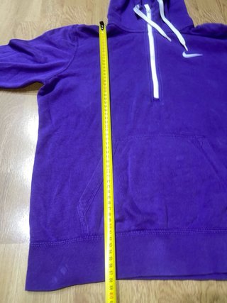 Sudadera Nike Media Cremallera Morada Talla L