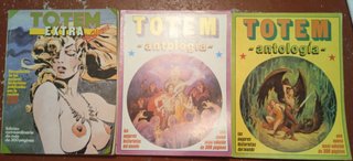 Cómic TOTEM: 3 extras con números 19-21 y 51-56