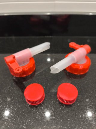 2 Tapones con Grifo para Bidón Tayg 10L
