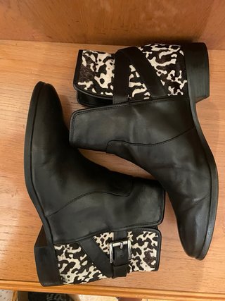 MICHAEL KORS - Botines Negros pelo Animal 39