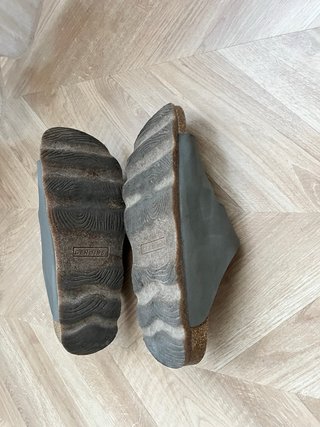 Sandalias Genuins Veganas Gris Talla 43