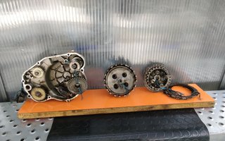 Tapa y Embrague Motor AM6 Despiece