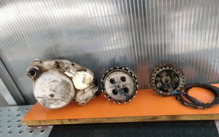 Tapa y Embrague Motor AM6 Despiece