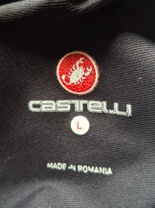 Culote Ciclismo Negro  Castelli