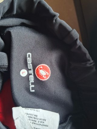 Culote Ciclismo Negro  Castelli