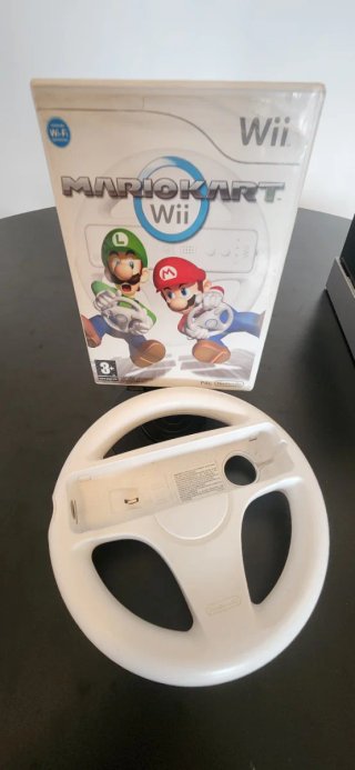 Mario Kart Wii + Volante Wii