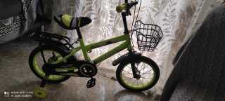 Bicicleta infantil Zhitong verde