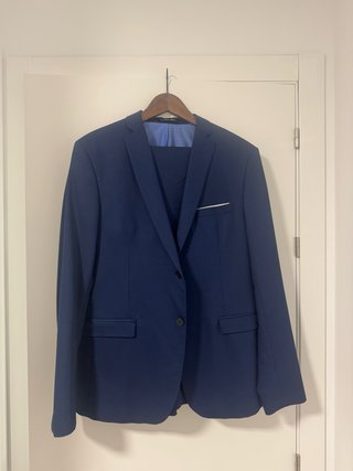 Traje Zara Man Azul